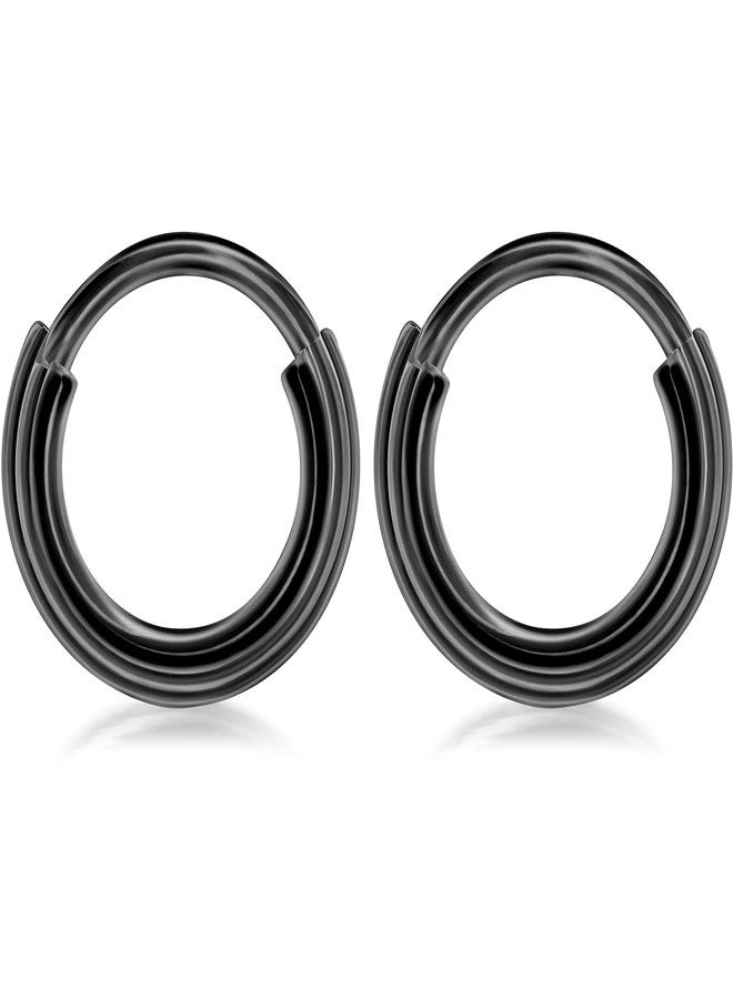 JINSAWW 2Pcs 16G Triple Stacked Septum Clicker Ring Surgical Steel Hinge Nose Rings Clicker Daith Helix Earring Piercing Jewelry - Image 1